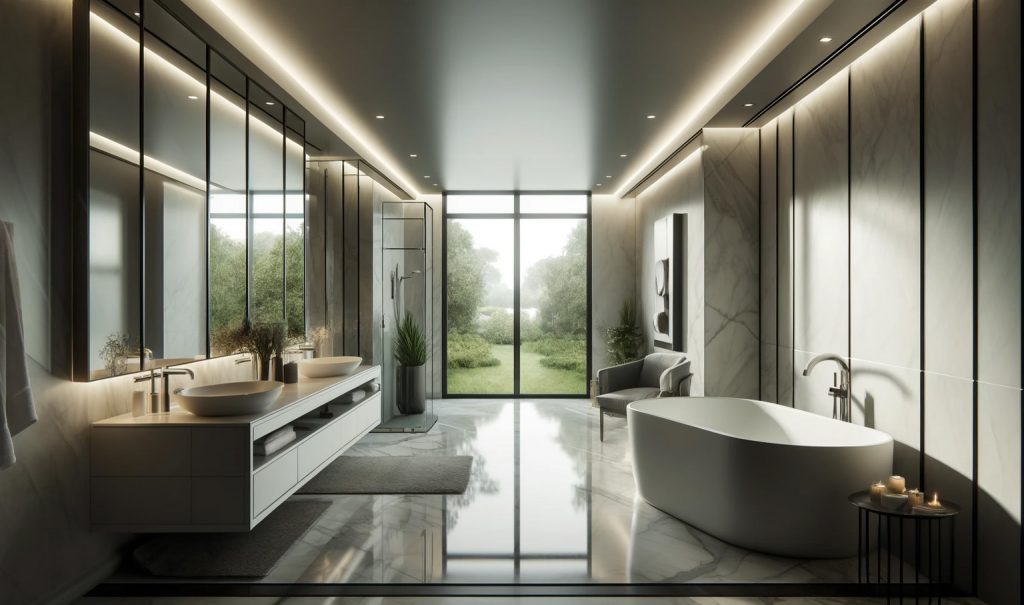 bathroom interior design in Abu Dhabi